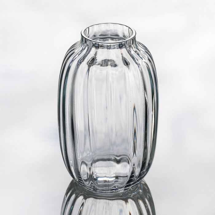 Jacob E. Bang für Holmegaard:Vase Primula rund