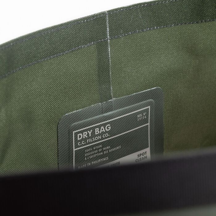 Filson Dry Roll-Top Tote Bag Grün