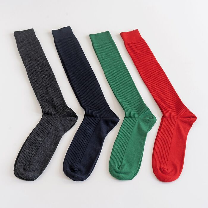 Corgi: Luxury Socks Made in Wales blau M  (41,5-43)