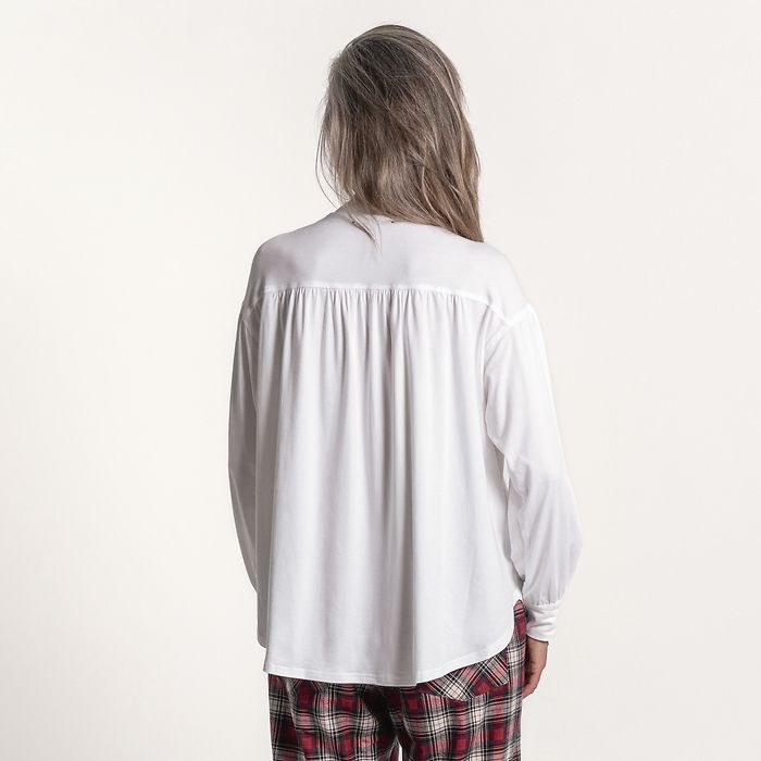 Sunday in Bed X Torquato Shirt Hailey Weiß S