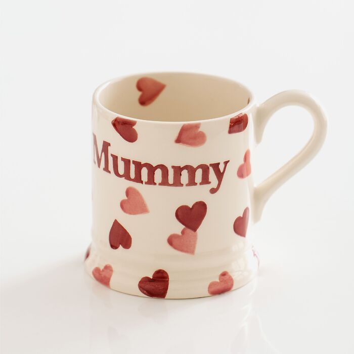 Emma Bridgewater Mugs Pink Hearts Mummy