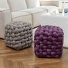 Samtpouf Knot Beige - 2