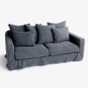 Bettsofa Biscarosse Dreisitzer - Bezug Paris Graphite