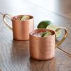 Moscow-Mule-Becher mit Messinghenkel