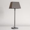 Casadisagne Tischlampe Schwarz Cavaillon Stone