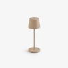 Tischlampe Ferrone Beige 21 cm