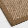 Sisalteppich Bouclé Khaki 120 x 180 cm - 4