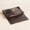Hammann Underarm Document Case aus Stierleder Dunkelbraun - 2