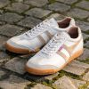 Gola Harrier Elite Herren Weiß / Beige Gr. 44 - 3