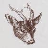 Serviette Dürer-Hirsch - 3