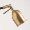 Casadisagne Tischlampe Zwolle Schwarz / Messing - 5