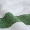 Handtuch mit Chenille-Bordüre Grün - 5