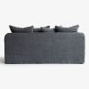 Bettsofa Biscarosse Dreisitzer - Bezug Paris Graphite - 2