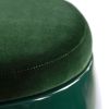 B-WARE - Signet Ring Stool mit Samtkissen Forest Green - 2