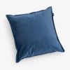 Samtkissen Celeste Dunkelblau 40 x 40 cm