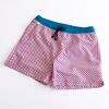 Gilis Badehose Miami Beach/Rot-Weiß-Blau mit Azurblau XL
