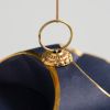 Weihnachtsbaumschmuck Triskele Blau 6 Stück - 3