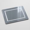 Tischsets Grey/Silver 4er-Set