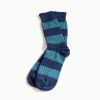 Corgi Donegal-Tweedsocken Ink/Teal L (44-45)
