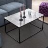 Couchtisch Madras 86 x 58 cm Zinngrau - 2