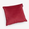 Samtkissen Celeste Rubinrot 40 x 40 cm