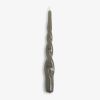 Lackkerzen Twist 24 cm Ø 2,2 cm Hellgrün 4er-Set