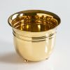 Pflanzenübertopf aus Messing - 3