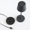 Tischlampe Ferrone Dunkelgrau 36 cm - 5