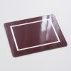 Tischsets Bordeaux/Silver 4er-Set