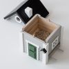 Vogelhäuschen Graues Haus - 3
