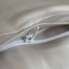 Seidenbettwäsche Braganza Silbergrau 155 x 220 cm - 4