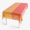 Tischdecke Carré Rouge-Orange 140 x 250 cm