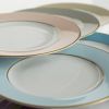 Porcelaine de Limoges Dessertteller mit Golddekor Amethyst - 2