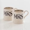 Emma Bridgewater Mugs Mrs & Mrs 2er-Set