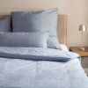 Flanellbettwäsche Smilla Blau 135 x 200 cm - 3