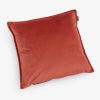 Samtkissen Celeste Ziegelrot 40 x 40 cm