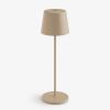 Tischlampe Ferrone Beige 36 cm