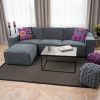 Modulares Sofa Estrade 4-Sitzer Kieselgrau - 2