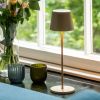 Tischlampe Ferrone Beige 36 cm - 2