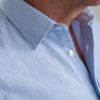 Portuguese Flanellhemd Hellblau - 5