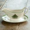 Saucière mit Unterteller Spode Christmas Tree 380 ml