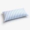 Kissenbezug Liselund Blockstreifen Hellblau 40 x 80 cm