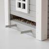 Vogelhäuschen Graues Haus - 4