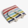 Canvas Tote Bag Coastal Stripes - 4