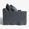 Sofa Biscarosse Dreisitzer - Bezug Paris Graphite - 3