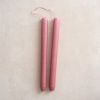 Ester & Erik zylindrische Kerzen Old Rose 4er-Set