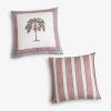 Kissen Blockprint Mughal Palm - 4
