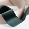 Geschenkband aus Seidensatin Dunkelgrün - 3