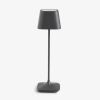 Tischlampe Quadrone Dunkelgrau 36 cm